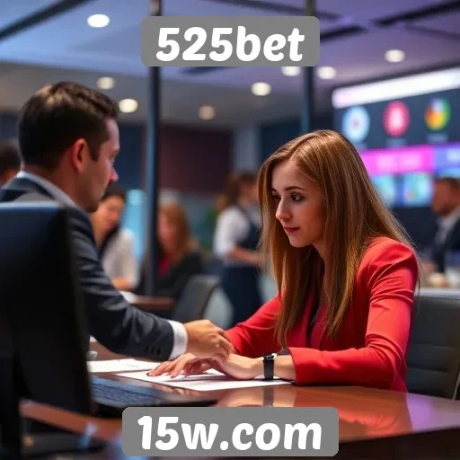 Diferenciais do atendimento ao cliente na 525bet